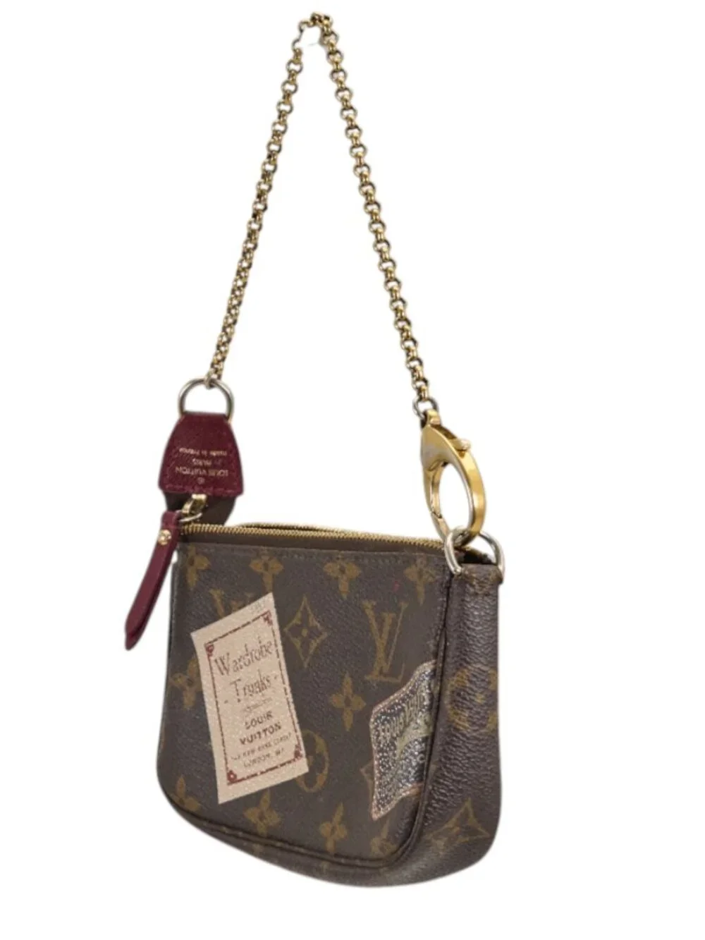 Louis Vuitton Mini Pochette Accessories Monogram Stamps
